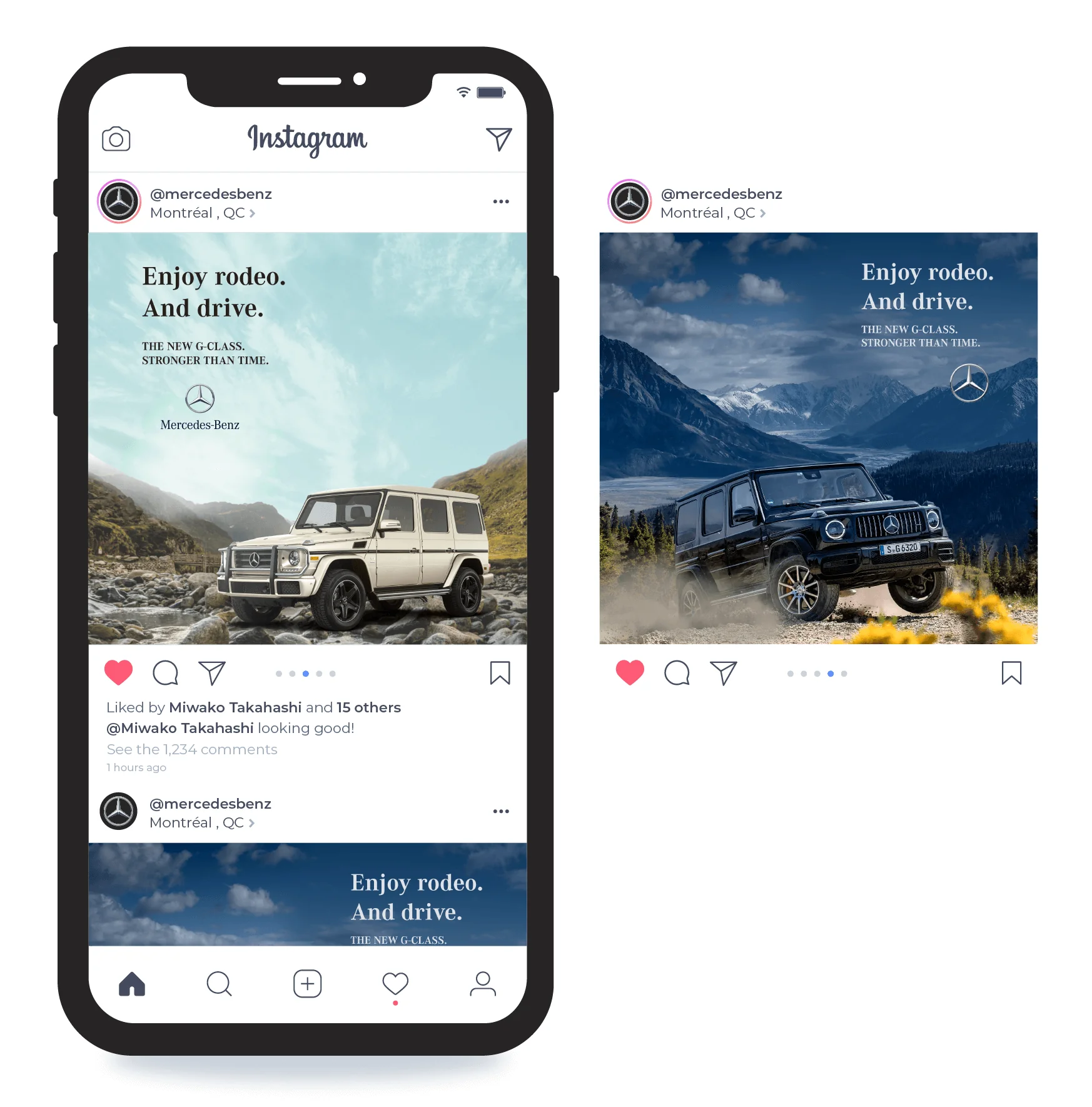 Mercedes-Benz Instagram